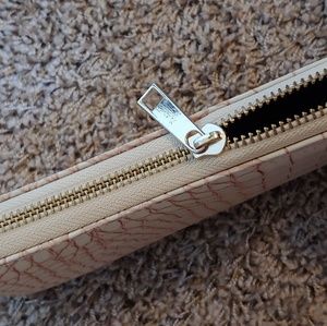 Charlotte russe snake print wristlet/wallet